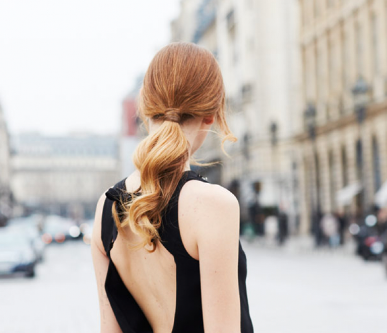 How to rock a ponytail